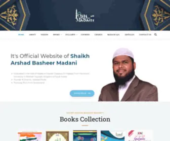 Askmadani.com(Shaikh Arshad Basheer Madani) Screenshot