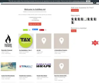 Askmap.net(The Ultimate Business Directory) Screenshot