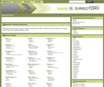 Askmatrix.com(AM Web Submit Directory) Screenshot