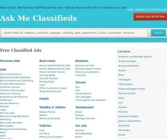 Askmeclassified.com(Askmeclassified) Screenshot