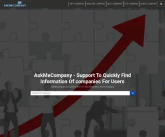 Askmecompany.com(AskMeCompany) Screenshot