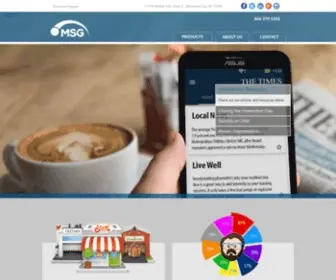 ASKMSG.com(Marketing Solutions Group) Screenshot