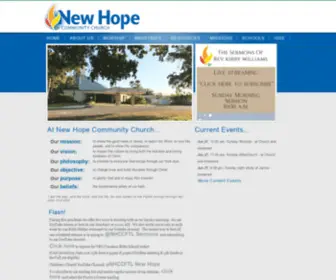 ASK.net(New Hope Community Church) Screenshot