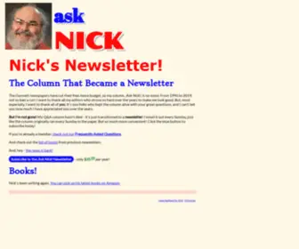 Asknick.com(Ask Nick) Screenshot
