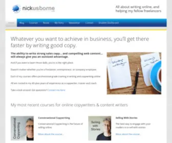 Asknickusborne.com(More profitable freelancing) Screenshot