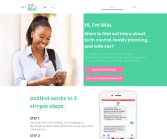 Asknivi.co.ke(Birth control and contraceptives in Kenya) Screenshot
