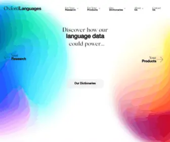 Askoxford.com(Oxford Languages) Screenshot