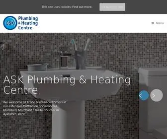 Askplumbing.co.uk(ASK Plumbing & Heating Centre) Screenshot