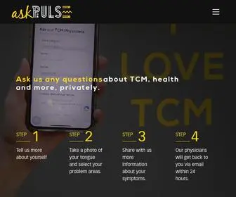 Askpulsetcm.sg(AskPulse TCM) Screenshot