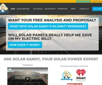 Asksolarsandy.com(Leading Solar Panel Specialist) Screenshot