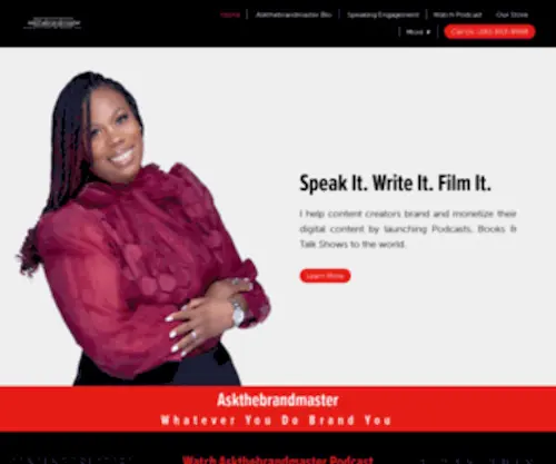 Askthebrandmaster.com(I teach and mentor Build a Powerful Personal Brand) Screenshot