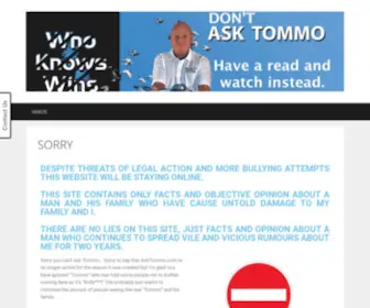 Asktommo.com(Asktommo) Screenshot