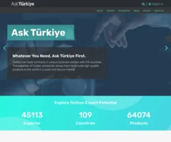 Askturkiye.com(Its mission) Screenshot