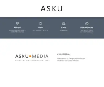 Asku.de(Design-Agentur für Print) Screenshot