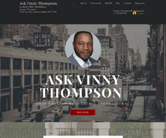 Askvinnythompson.com(Keller Williams Queens) Screenshot