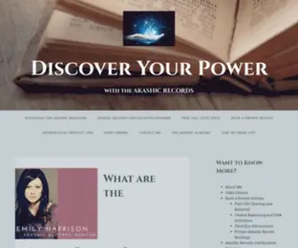 Askyourrecords.com(With the AKASHIC RECORDS) Screenshot