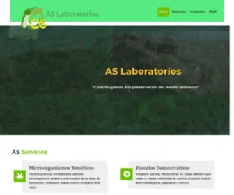 Aslaboratorios.com(Inicio) Screenshot