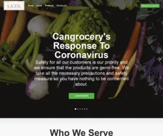 Asladdifoods.ca(Cangrocery by Asladdifoods) Screenshot