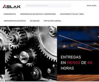 Aslak.es(Herramientas y maquinaria) Screenshot