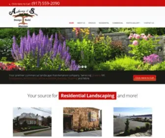 Aslandscapedesign.com(Your premier commercial landscape maintenance company) Screenshot