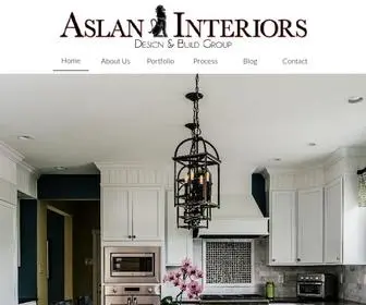 Aslaninteriors.com(Aslan Interiors) Screenshot