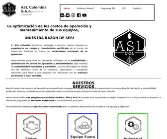 Aslcolombia.com(Inicio) Screenshot