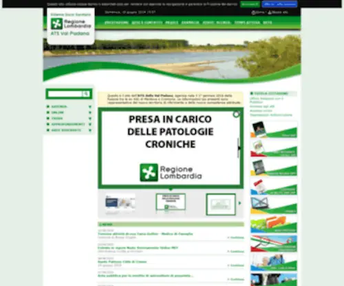 ASLMN.it(Azienda Sanitaria Locale della Provincia di Mantova) Screenshot