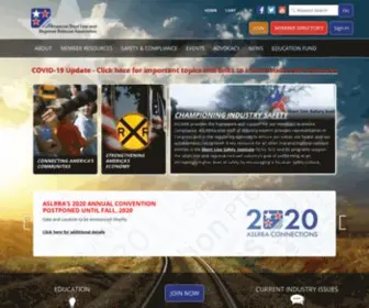 Aslrra.org(American Short Line and Regional Railroad Association (ASLRRA)) Screenshot