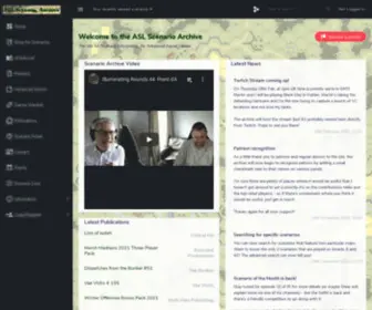Aslscenarioarchive.com(ASL Scenario Archive) Screenshot
