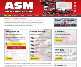 ASM-Autos.co.uk(ASM Auto Recycling Ltd) Screenshot