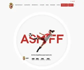 ASM-FF.com(AS Monaco Football Féminin) Screenshot