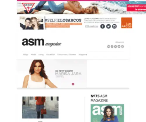 ASM-Magazine.com(Fashion Blog) Screenshot