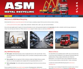 ASM-Recycling.co.uk Screenshot