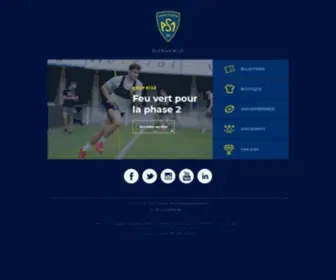 ASM-Rugby.com(ASM Clermont Auvergne) Screenshot