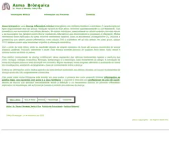 Asmabronquica.com.br(Asma Bronquica) Screenshot