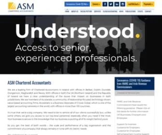 Asmaccountants.com(ASM Chartered Accountants) Screenshot