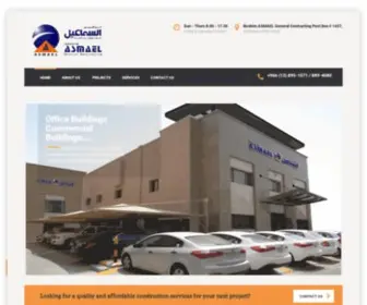 Asmael.com(General Contracting) Screenshot