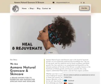 Asmaranatural.com(Asmara Natural Growcare) Screenshot