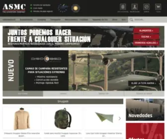 ASMC.es(Tienda en línea para el equipo de la Bundeswehr) Screenshot