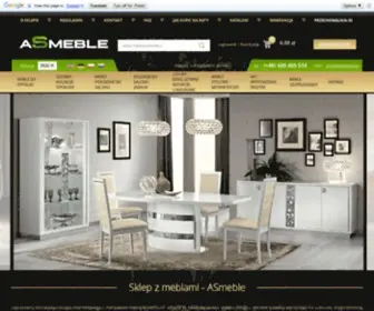 Asmeble.pl(Meble włoskie) Screenshot