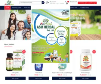 Asmherbal.com(Best Herbal Medicine Online Store) Screenshot