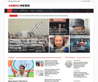 Asmhunews.com(Asmhunews) Screenshot