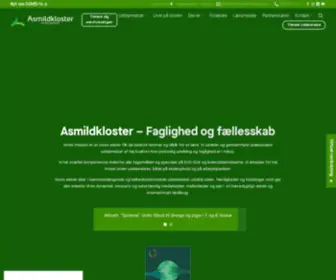 Asmildkloster.dk(Asmildkloster Landbrugsskole) Screenshot