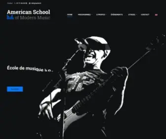 ASMM.fr(American School of Modern Music) Screenshot