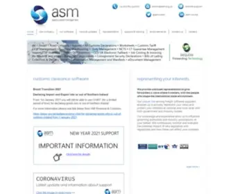 ASM.org.uk(Home) Screenshot