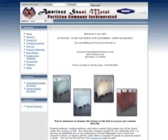 ASMP-Div10.com(American Sheet Metal Partition) Screenshot