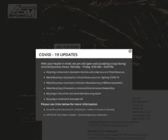 Asmrecycling.com(ASM Recycling) Screenshot