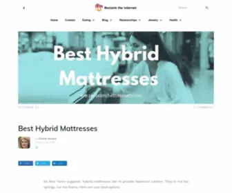 Asmrlab.com(Best Hybrid Mattresses) Screenshot