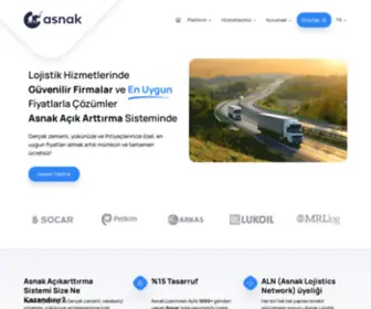 Asnak.com(Asnak Lojistik Teknolojileri) Screenshot