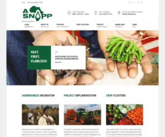 Asnapp.org.gh(Agribusiness in Sustainable Natural African Plant Products (ASNAPP)) Screenshot